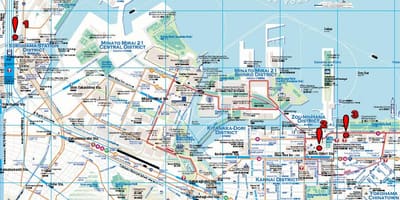 ქ. Yokohama გასეირნება რუკა