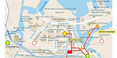 Minato mirai 21 რუკა